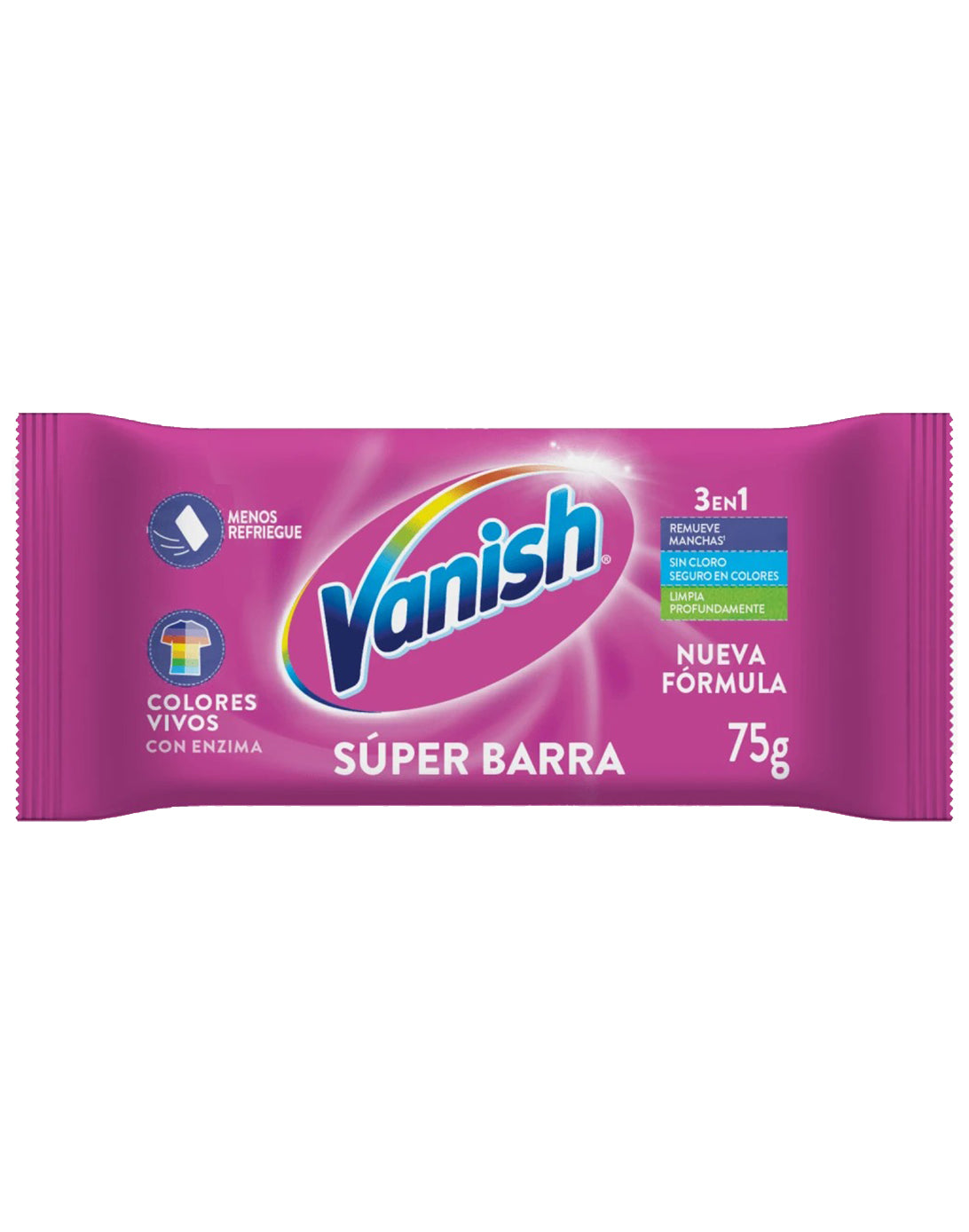 Vanish Jabon barra ropa color 75 gr - Puntolimpieza